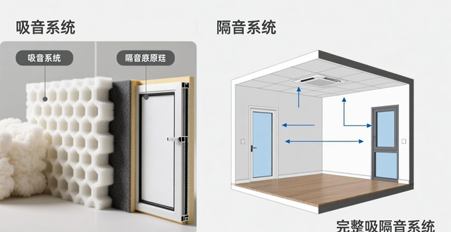 隔音吸音材料有哪些_隔音材料的吸声效果一定好吗_吸隔音系统